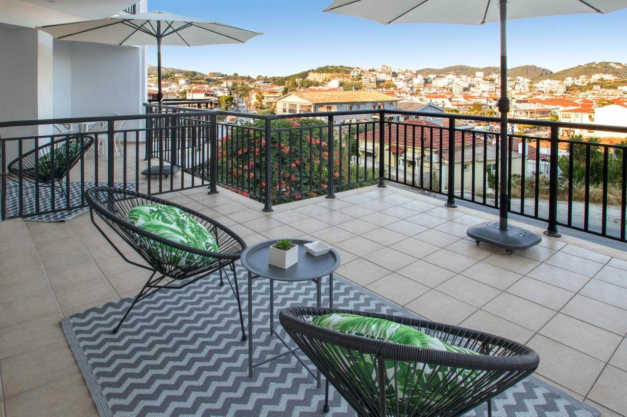 D & E Apartments Skiathos by Eksteriør billede